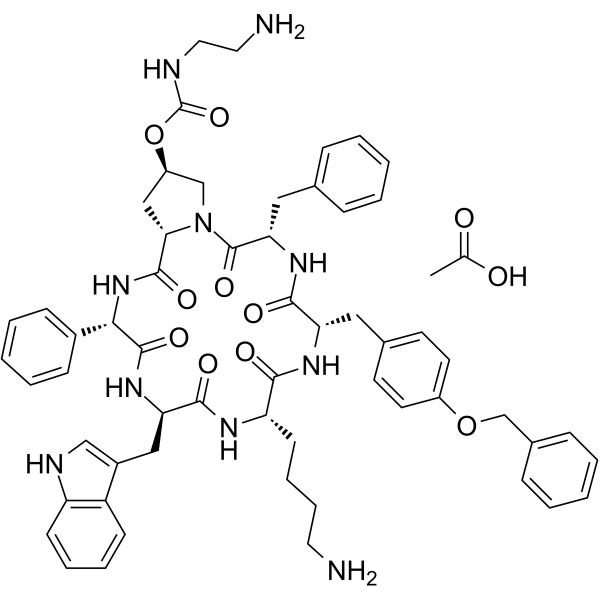 Pasireotide acetate图片