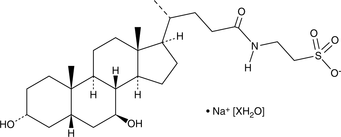 Tauroursodeoxycholic Acid(sodium salt hydrate)图片