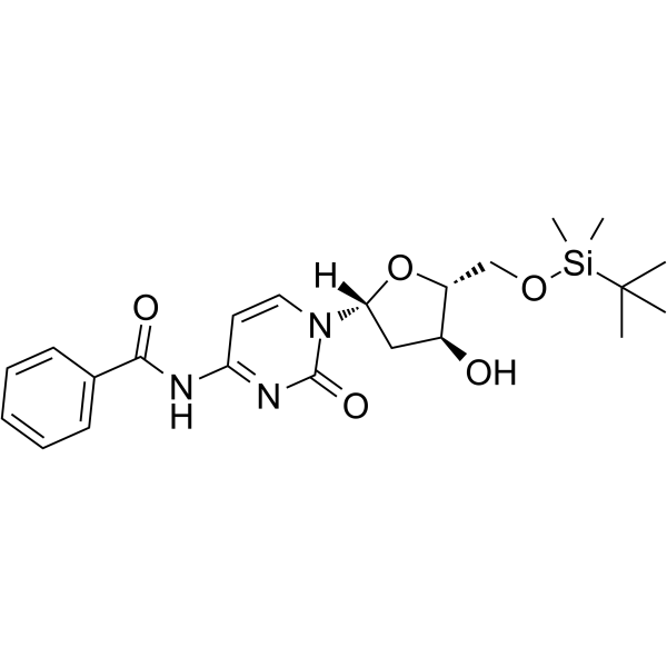 5-O-TBDMS-N4-Benzoyl-2-deoxycytidine图片