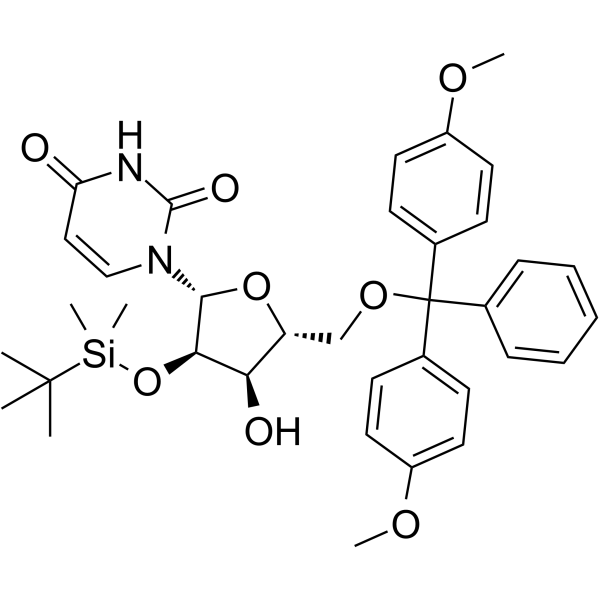 5&rsquo-O-DMT-2&rsquo-TBDMS-Uridine图片
