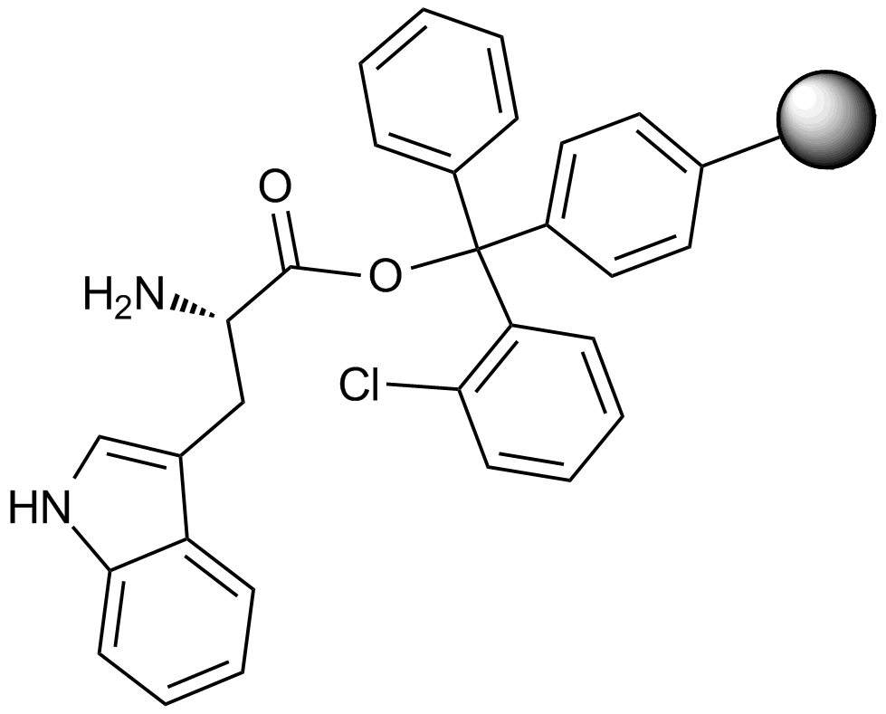 H-Trp-2-Chlorotrityl Resin图片