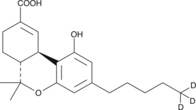 (-)-11-nor-9-carboxy-┑-THC-d3(exempt preparation)图片