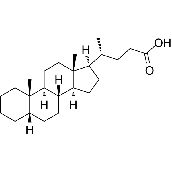 5β-Cholanic acid图片