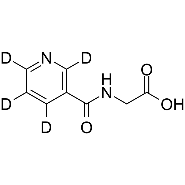 Nicotinuric acid-d4图片