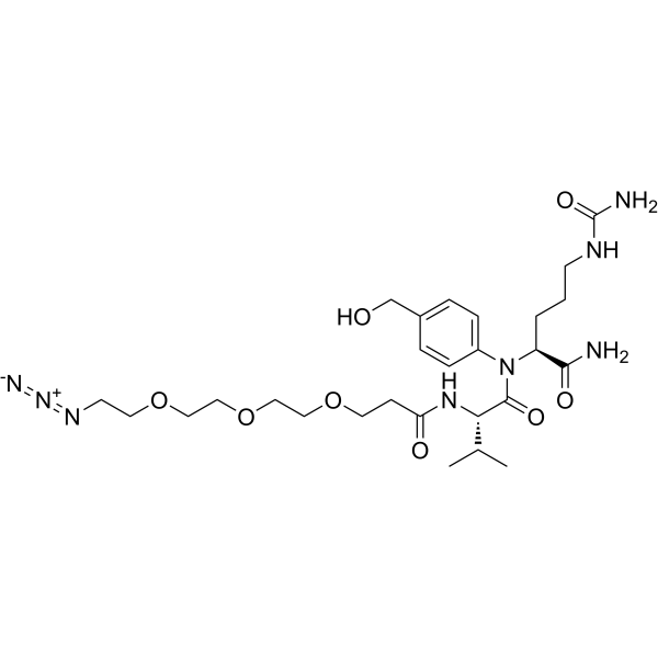 Azido-PEG3-Val-Cit-PAB-OH图片