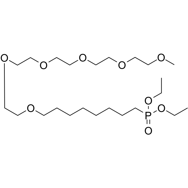 m-PEG6-C6-phosphonic acid ethyl ester图片