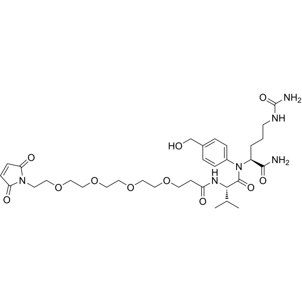 Mal-PEG4-Val-Cit-PAB-OH图片