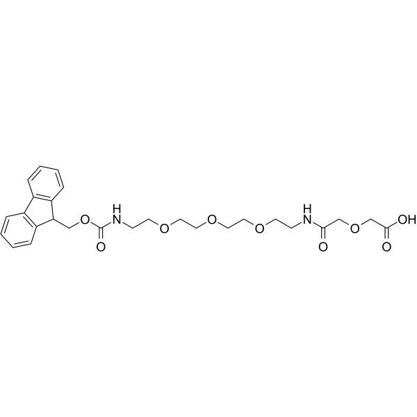 Fmoc-NH-PEG3-amide-CH2OCH2COOH图片