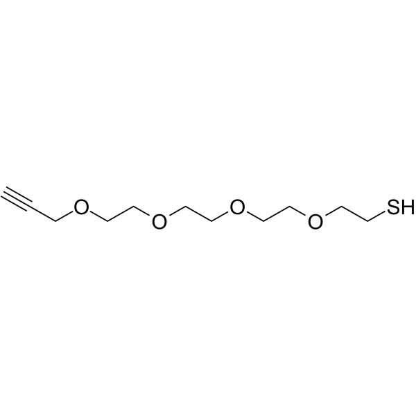 Propargyl-PEG4-thiol图片