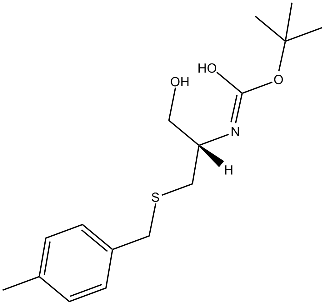 Boc-D-Cys(pMeBzl)-ol图片