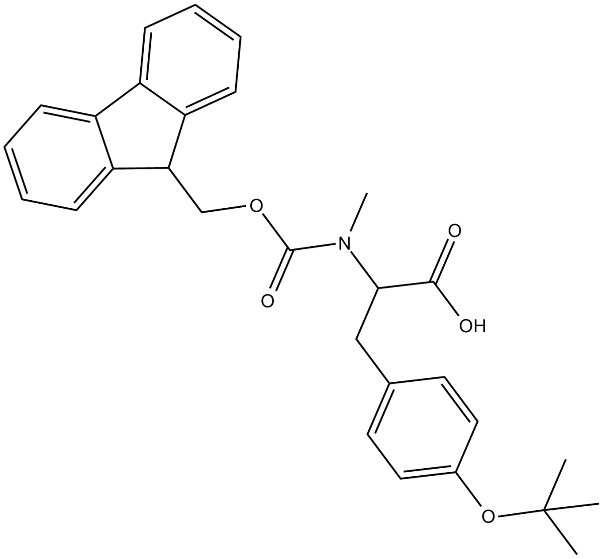 Fmoc-β-Homo-D-Tyr(tBu)-OH图片