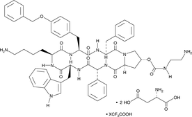 Pasireotide(aspartate)(trifluoroacetate salt)图片