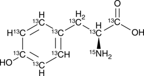 L-Tyrosine-13C9,15N图片
