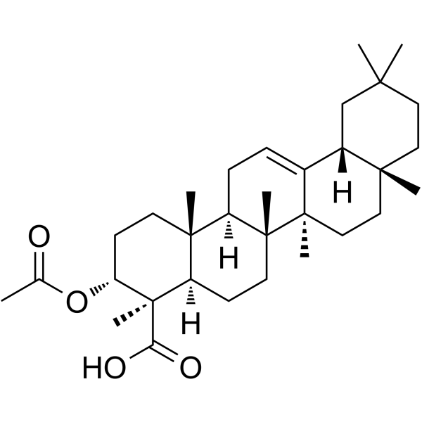 3-O-Acetyl-α-boswellic acid图片