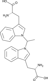 1,1&rsquo-Ethylidene-bis-(L-tryptophan)图片