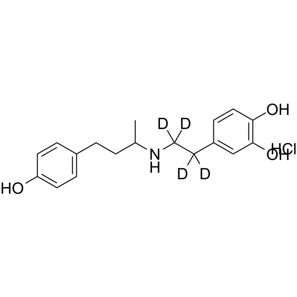 (rac)-Dobutamine-d4 hydrochloride图片