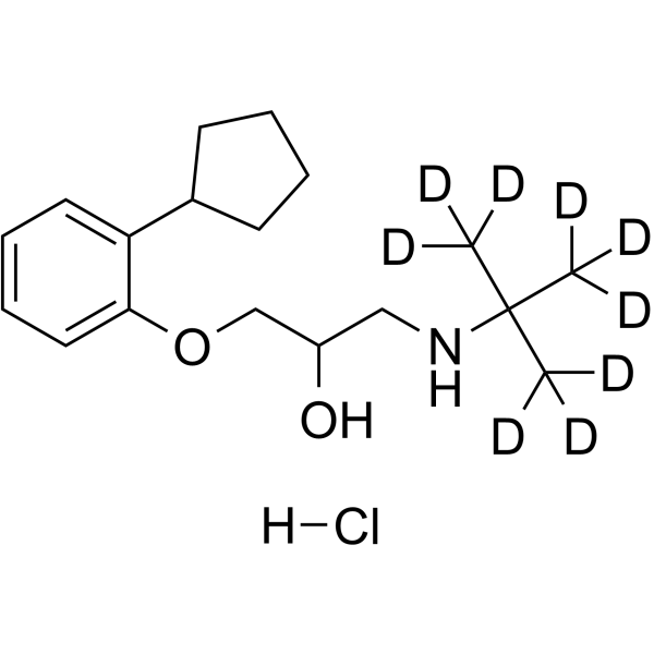 (±)-Penbutolol-d9 hydrochloride图片