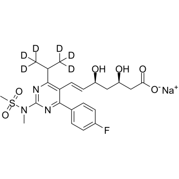 Rosuvastatin D6 Sodium图片
