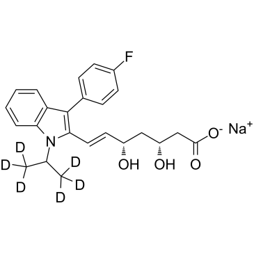 Fluvastatin D6 sodium图片
