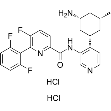 (1S,3R,5R)-PIM447 dihydrochloride图片