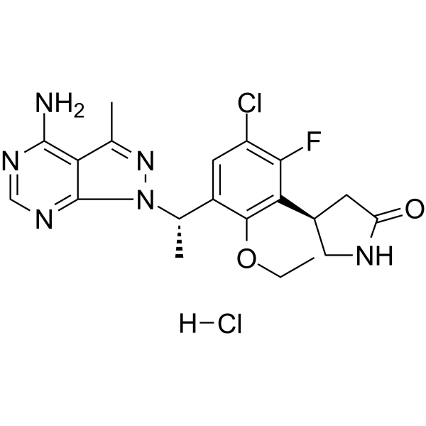 Parsaclisib hydrochloride图片