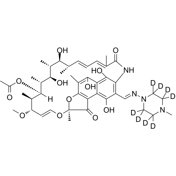 Rifampicin-d8图片
