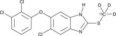 Triclabendazole-13C-d3图片