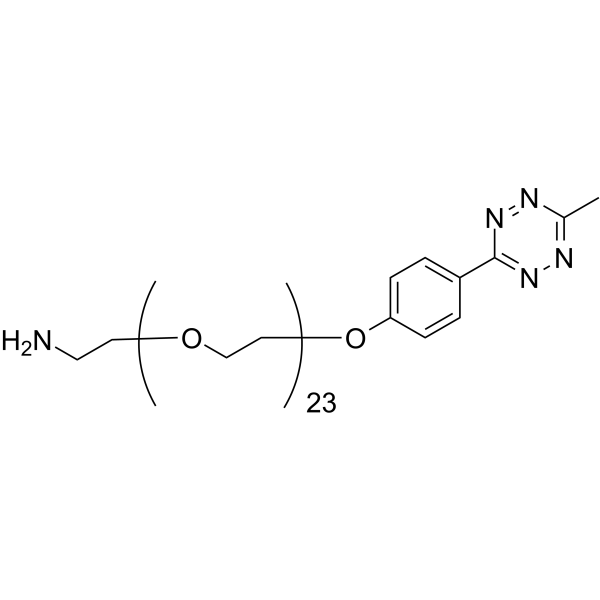 Methyltetrazine-PEG24-amine图片