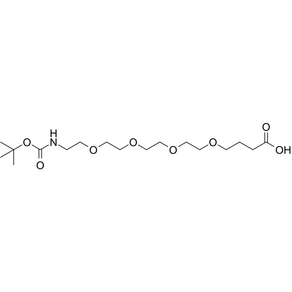 Boc-NH-PEG4-C3-acid图片