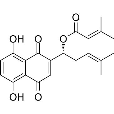 β,β-Dimethylacrylshikonin图片