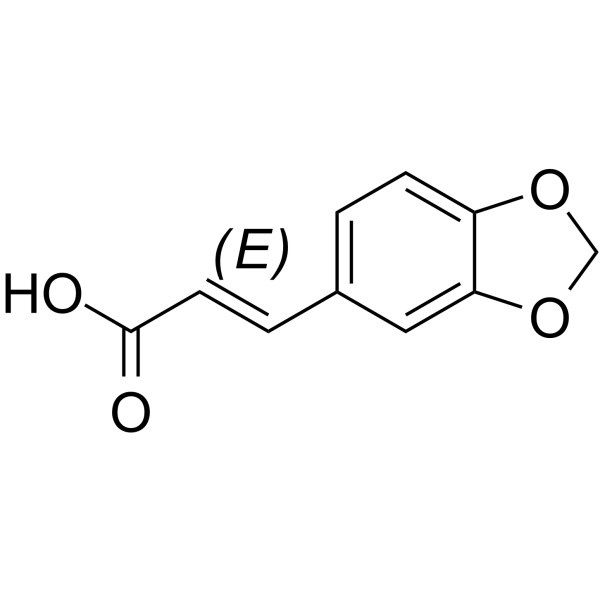 (E)-3,4-(Methylenedioxy)cinnamic acid图片