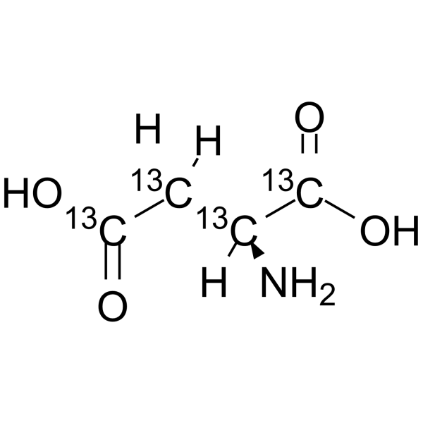 L-Aspartic acid-13C4图片