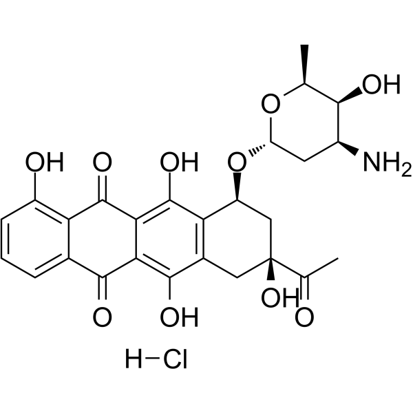 Carubicin hydrochloride图片