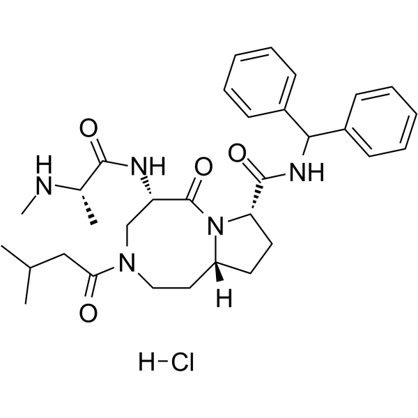 Xevinapant hydrochloride图片