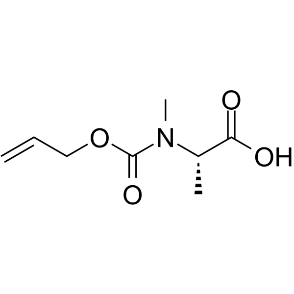 N-((Allyloxy)carbonyl)-N-methyl-L-alanine图片