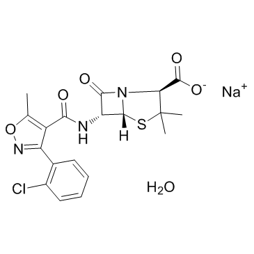 Cloxacillin sodium hydrate图片