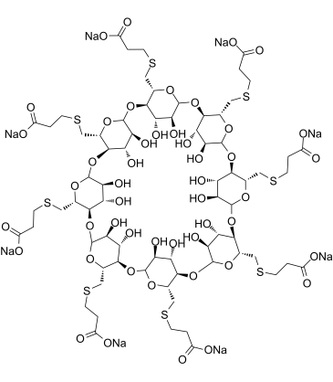 Sugammadex potasssium(Org-25969)图片