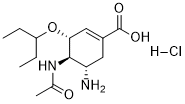 Oseltamivir carboxylate HCl(GS-4071 Ro 64-0802)图片