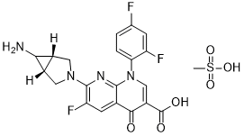 Trovafloxacin mesylate图片