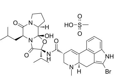 Bromocriptine mesylate(CB-154)图片