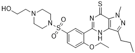 Hydroxythiohomosildenafil图片