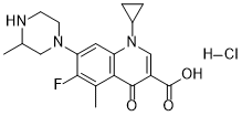Grepafloxacin hydrochloride图片