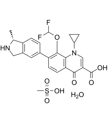 Garenoxacin mesylate hydrate图片