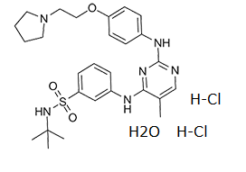 Fedratinib(TG101348)dihydrochloride hydrate图片