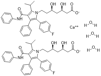 Atorvastatin calcium trihydrate(CI981 Lipitor liptonorm)图片