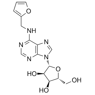 Kinetin riboside(N6-Furfuryladenosine)图片