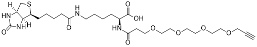 N-(Propargyl-PEG4)-biocytin图片