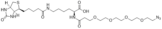 N-(Azido-PEG4)-biocytin图片