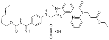 Dabigatran etexilate mesylate图片