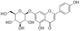Apigetrin(Apigenin-7-O-β-D-glucopyranoside Cosmosiin Apigenin 7-glucoside)图片